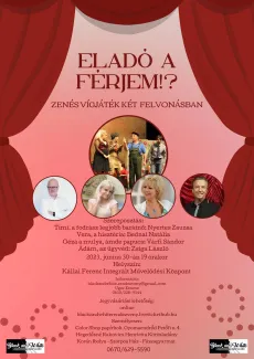 Eladó a férjem!? - zenés vígjáték két felvonásban