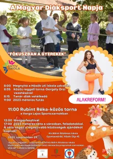 A Magyar Diáksport Napja - "Fókuszban a gyerekek"